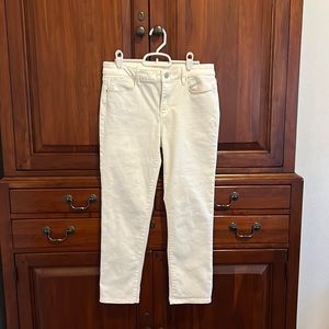 White House Black Market - white denim jeans